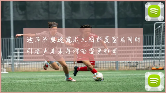 迪马济奥透露尤文图斯夏窗或同时引进卢库米与穆哈雷莫维奇